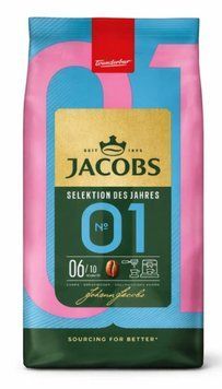 Кава в зернах Jacobs Selection des Jahres, Купаж арабіка/робуста, 1000 g 00000003515 фото