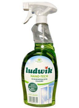 Засіб для миття вікон та дзеркал Ludwik, Нанотехнологія, Зелене яблуко, 750 ml 82808v02 фото