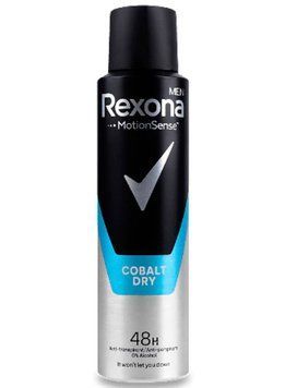 Антиперспірант-спрей для чоловіків Rexona Men Cobalt Dry, 150 ml 69676434 фото