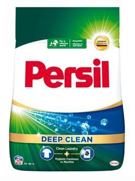 Порошок для прання Persil Deep Clean, Для білого, 20 прань, 1,1 кг 00000003116 фото