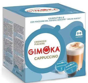 Кава в капсулах GIMOKA Cappuccino, 16шт. L3185 фото