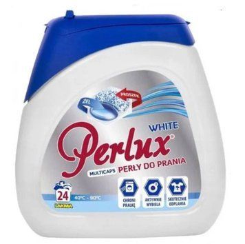 Капсули для прання Perlux White, Для білого, 24 шт. 2301049 фото