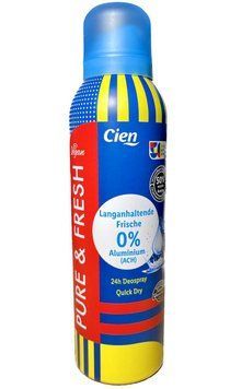 Дезодорант-спрей Cien Pure & Fresh, 200 ml 170491891 фото