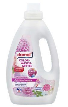 Гель для прання Domol Color, Для кольорового, Flower Essence, 20 прань, 1100 ml 00000003466 фото