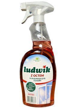 Засіб для миття вікон та дзеркал Ludwik, З оцтом, Грейфрут, 750 ml 82807v02 фото