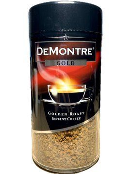 Кава розчинна DeMontre Gold, 200 g 12906 фото
