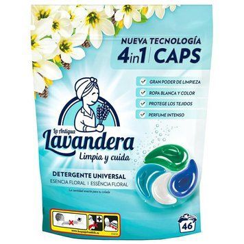 Капсули для прання Lavandera 4in1, Універсальні, Квіткова есенсія, 46 шт. 21004478 S2918 фото