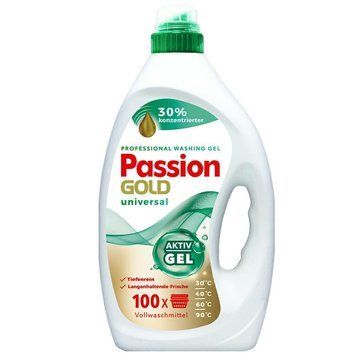 Гель для прання Passion GOLD Professional Universal Aktiv Gel, Універсальний, 100 прань, 4 L 00000000109 фото