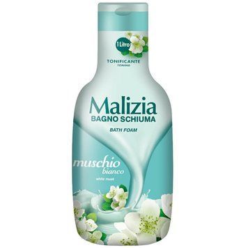 Гель-піна для ванни й душу Malizia Bagno Schiuma, Білий мускус, 1000 ml 00000002671 фото