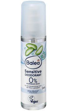 Дезодорант-спрей Balea Sensitive Deodorant, для чутливої шкіри без алімінію, 75 ml 00000003218 фото