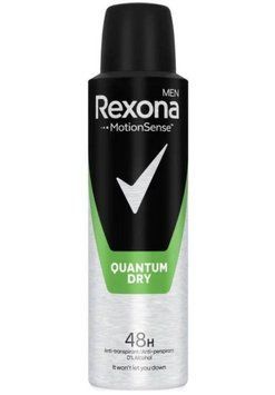 Антиперспірант-спрей для чоловіків Rexona Men Quantum Dry, 150 ml 69676448 фото