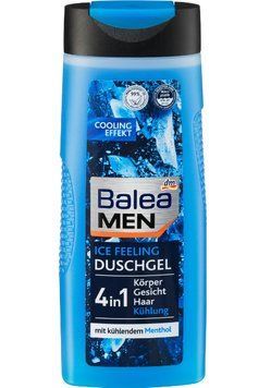 Гель для душу Balea Men Ice Feeling 4in1, Для чоловіків, З охолоджуючим ментолом, 300 ml 00000001870 фото