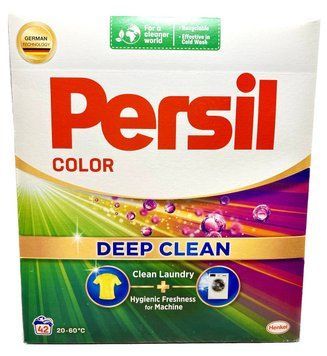 Порошок для прання Persil Сolor, Для кольорового, Картонна упаковка, 42 прань, 2,52 кг 00000000144 фото