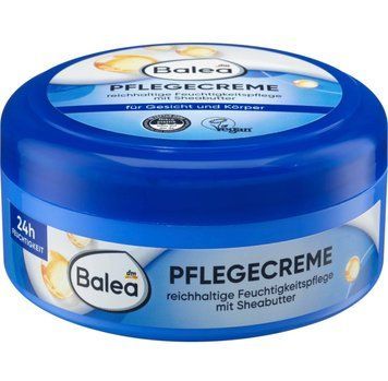 Крем для обличчя та тіла Balea Pflegecreme, З маслом ши і мигдальним маслом, 250 ml 00000000825 фото