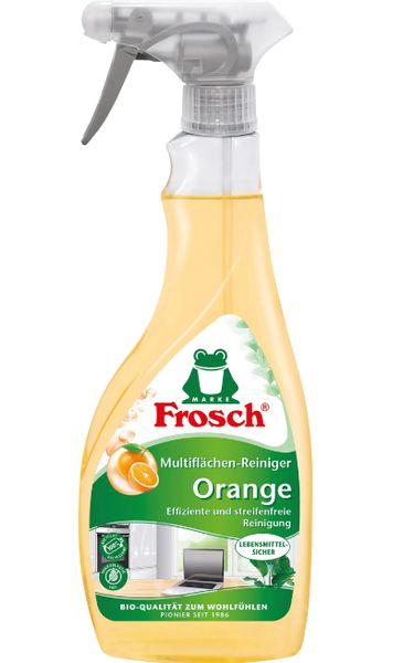 Універсальний засіб для чищення різних поверхонь Frosch Orange, 500 ml 00000002118 фото