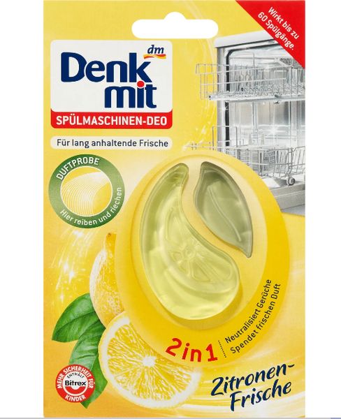 Освіжувач для посудомийної машини Denkmit Lemon Fresh, 1 шт. 76150 фото