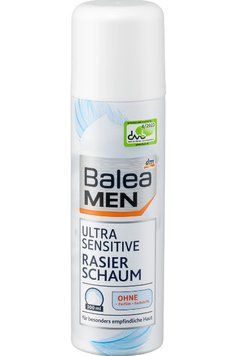 Піна для гоління Balea MEN Ultra Sensitive, Для чутливої шкіри, 300 ml 00000001918 фото