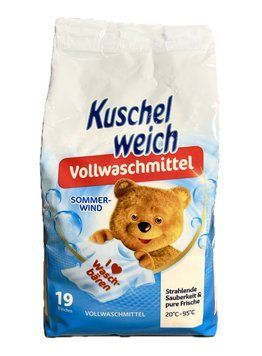 Порошок для прання Kuschel weich, Для кольорового, 19 прань, 1,216 kg 00000001821 фото
