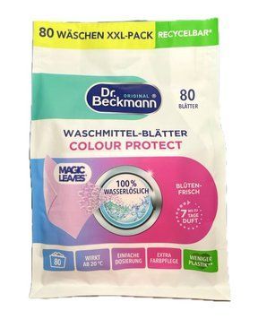 Серветки для прання Dr.Beckmann MAGIC LEAVES Color, Для кольорового, 80 шт. 00000002169 фото