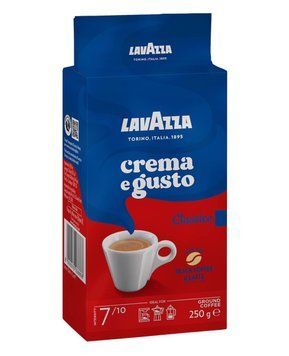 Кава мелена Lavazza Crema e Gusto Classico, Купаж арабіка/робуста, 250 g 00000002769 фото