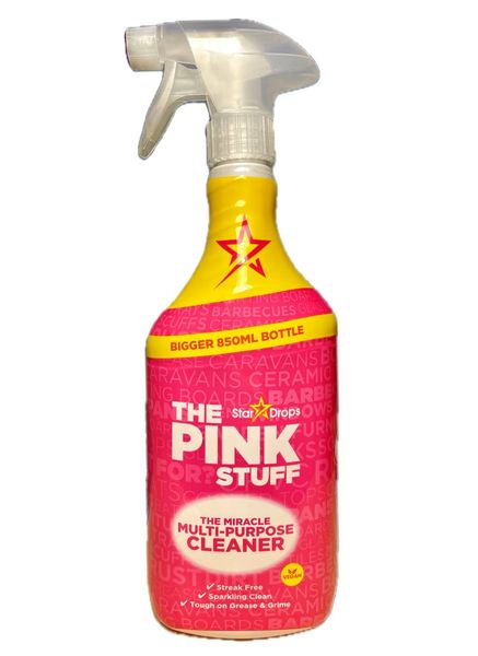 Універсальний очищувач - спрей для твердих поверхонь Pink Stuff Multi-Purpose Cleaner, 850 мл. 5060033822067 фото