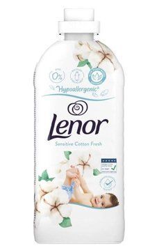 Кондиціонер для білизни Lenor Sesitive Cotton Fresh, Свіжість бавовни, Для дітей, 32 прань, 810 ml 90434143 S771 фото