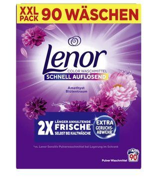 Порошок для прання Lenor Сolor Amethyst Blutentraum, Для кольорового, 90 прань, 4500 г 00000003570 фото