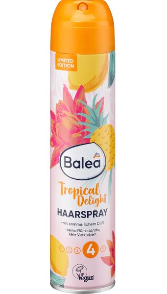 Лак для волосся Balea Tropical Delight №4, Літній аромат, 300 ml 00000001921 фото