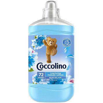 Кондиціонер для білизни Coccolino Blue Splash, Аромат весняних квітів, 72 прань, 1800 ml 68560693 фото