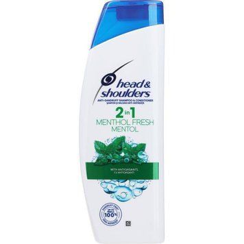 Шампунь Head & Shoulders Menthol Fresh 2in1, Проти лупи, 400 ml 00000002419 фото
