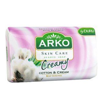 Тверде крем-мило ARKO, Бавовна та зволоження, 90 g 832730 фото