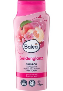 Шампунь Balea Pure Seidenglanz, Для тьмяного волосся, Комплекс ідеального блиску, 300 ml 1133509 фото