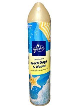 Освіжувач повітря Glade Beach Days & Waues, Солоний аромат морського бризу, Аерозоль, 300 ml 1164755 фото
