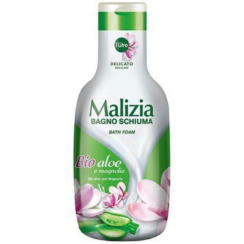 Гель-піна для ванни й душу Malizia Bagno Schiuma, Алое та магнолія, 1000 ml 00000002667 фото