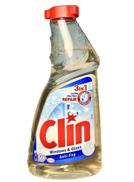 Засіб для миття вікон та дзеркал Clin, Протизапотівання, Запаска, 500 ml 2580055 фото