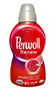 Гель для прання Perwoll Renew, Для кольорового, 18 прань, 990 ml 2897870 фото