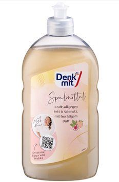 Засіб для ручного миття посуду Denkmit Fruity, з фруктовим ароматом, 500мл 00000003371 фото