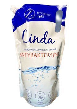 Рідке мило Linda, Запаска, Антибактеріальне, 900 ml 030003277 фото