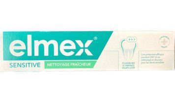 Зубна паста Elmex Sensitive Clean&Fresh, Для чутливих зубів з амінофторидом, Свіже чищення, 75 ml 00000001139 фото