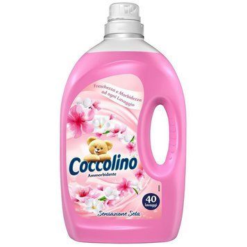 Концентрований кондиціонер для білизни Coccolino Sensazione Seta, Відчуття шовку, 40 прань, 3 L 00000002673 фото