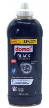 Гель для прання domol Black концентрат, Для чорного, 40 прань, 1 L 00000003471 фото
