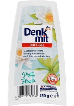 Освіжувач повітря гелевий Denkmit Pretty Flower, Квітково-свіжий аромат, 150 g 464977 фото