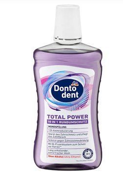 Ополіскувач для ротової порожнини Dontodent Total Power 10in1, Універсальний захист, 500 ml 341281 фото