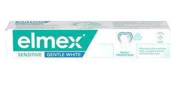 Зубна паста Elmex Sensitive Gentle White, Відбілююча від гіперчутливості, 75 ml 00000001973 фото