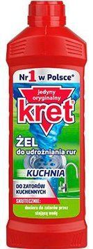 Гель для прочищення труб кухні Kret, 500 g 00000003126 фото