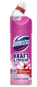 Гель для чищення унітазу Domestos KRAFT&FRISCHE, Квіткова свіжість, 750 ml 67352348 фото
