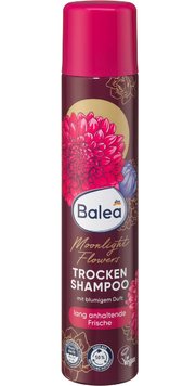 Сухий шампунь Balea Moonlight Flowers, Для всіх типів волосся, Квітковий аромат, 200 ml 00000001923 фото