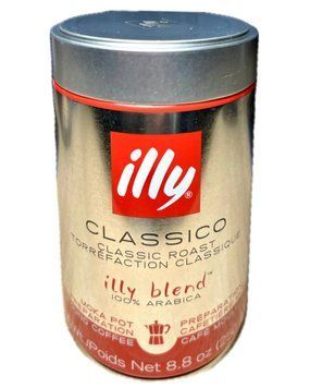 Кава мелена illy Classico, 100% арабіка, 250 g 00000001403 фото
