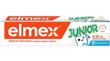 Дитяча зубна паста Elmex Junior, Від 6-12 років від карієсу, 75 ml 00000001134 фото