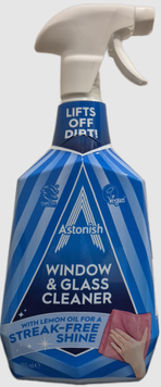 Засіб для миття вікон та дзеркал Astonish Window & Glass, 750 ml 00000002025 фото